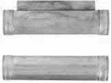 Ramrod forward pipe, for 3/8" rod, John Armstrong, Maryland style, wax cast steel
